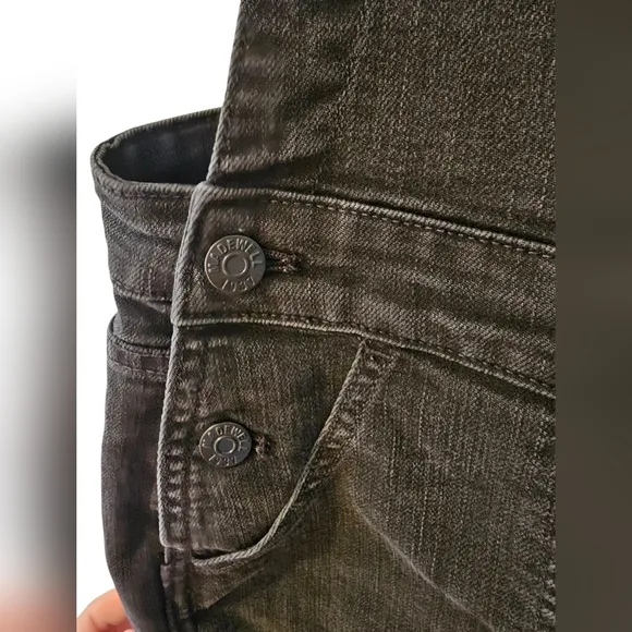 Madewell Black Overalls