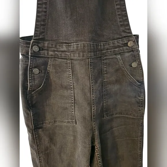 Madewell Black Overalls
