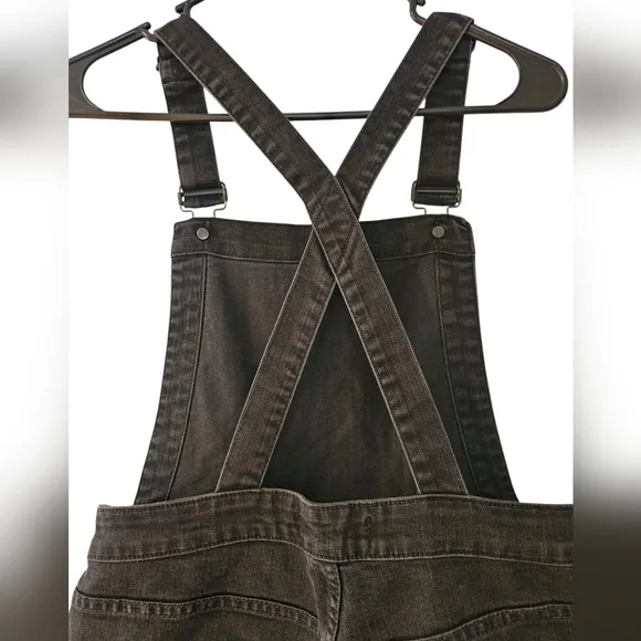 Madewell Black Overalls