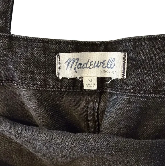 Madewell Black Overalls