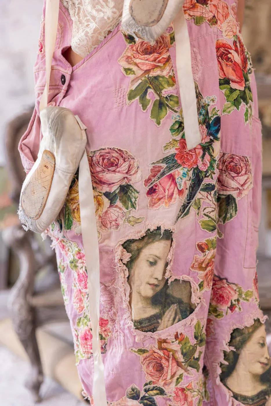 Magnolia Pearl Mother Mary Love Overalls