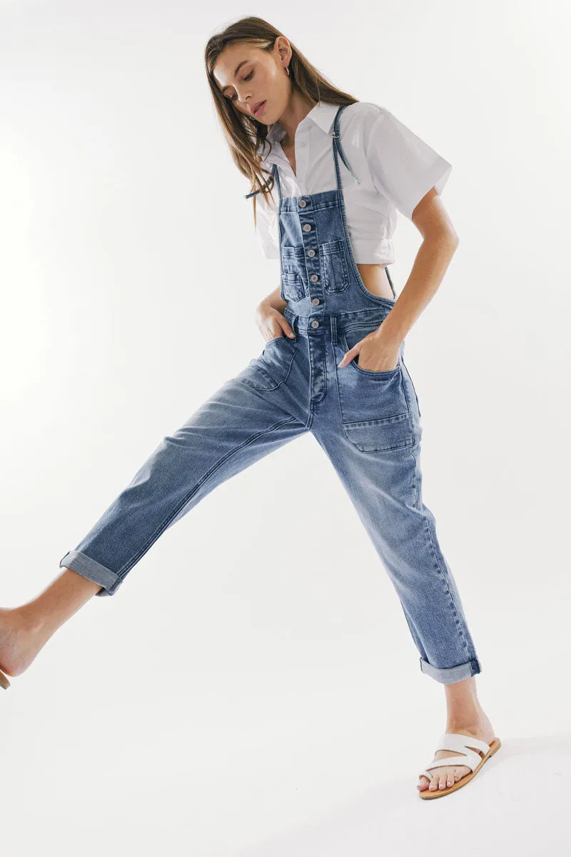 Marceline Straight Leg Overalls