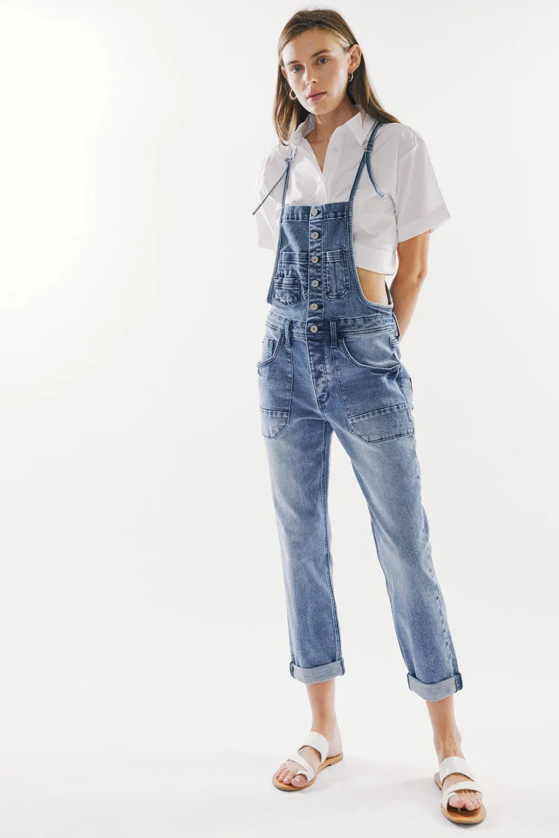 Marceline Straight Leg Overalls