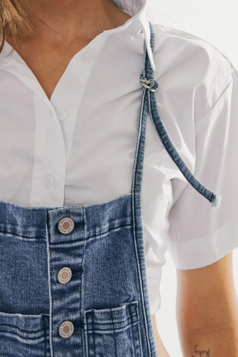 Marceline Straight Leg Overalls