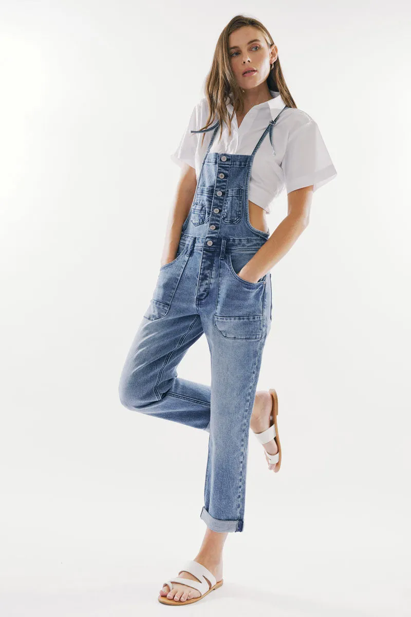 Marceline Straight Leg Overalls