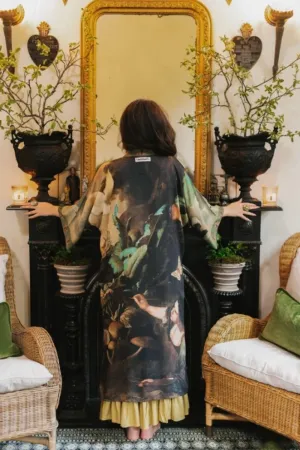MARKET OF STARS HEARTWORK LONG KIMONO