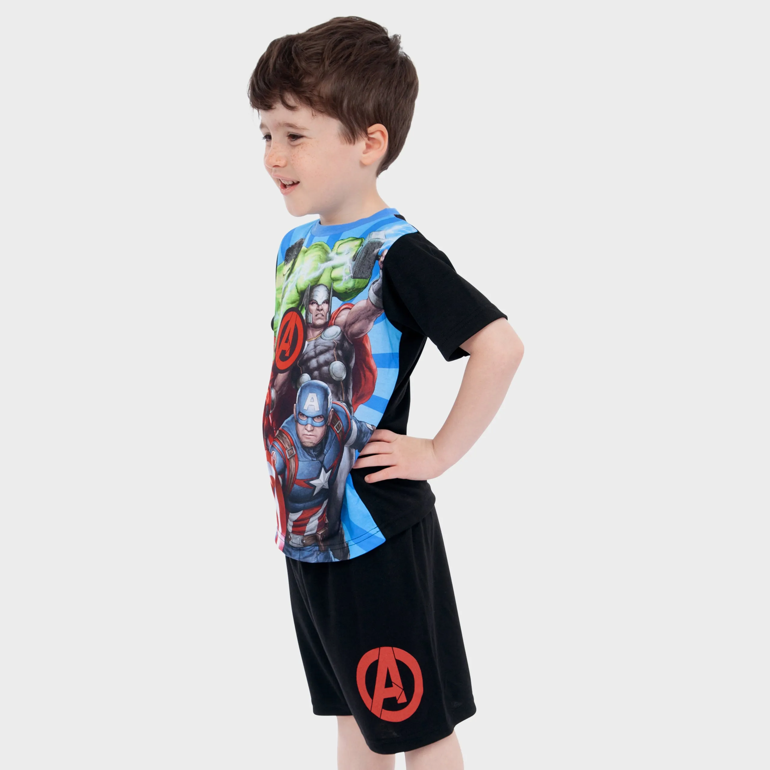 Marvel Avengers Short Pajamas