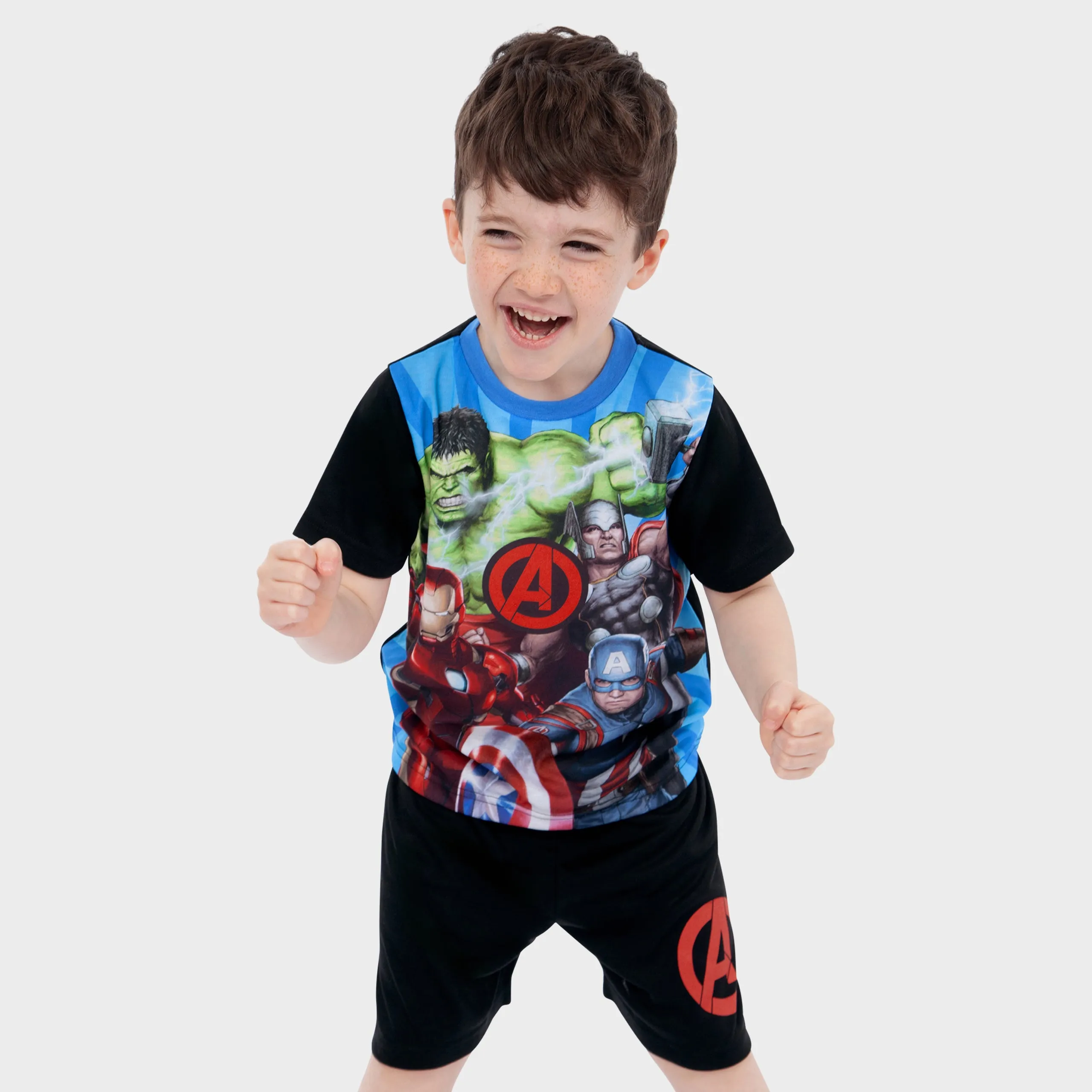 Marvel Avengers Short Pajamas