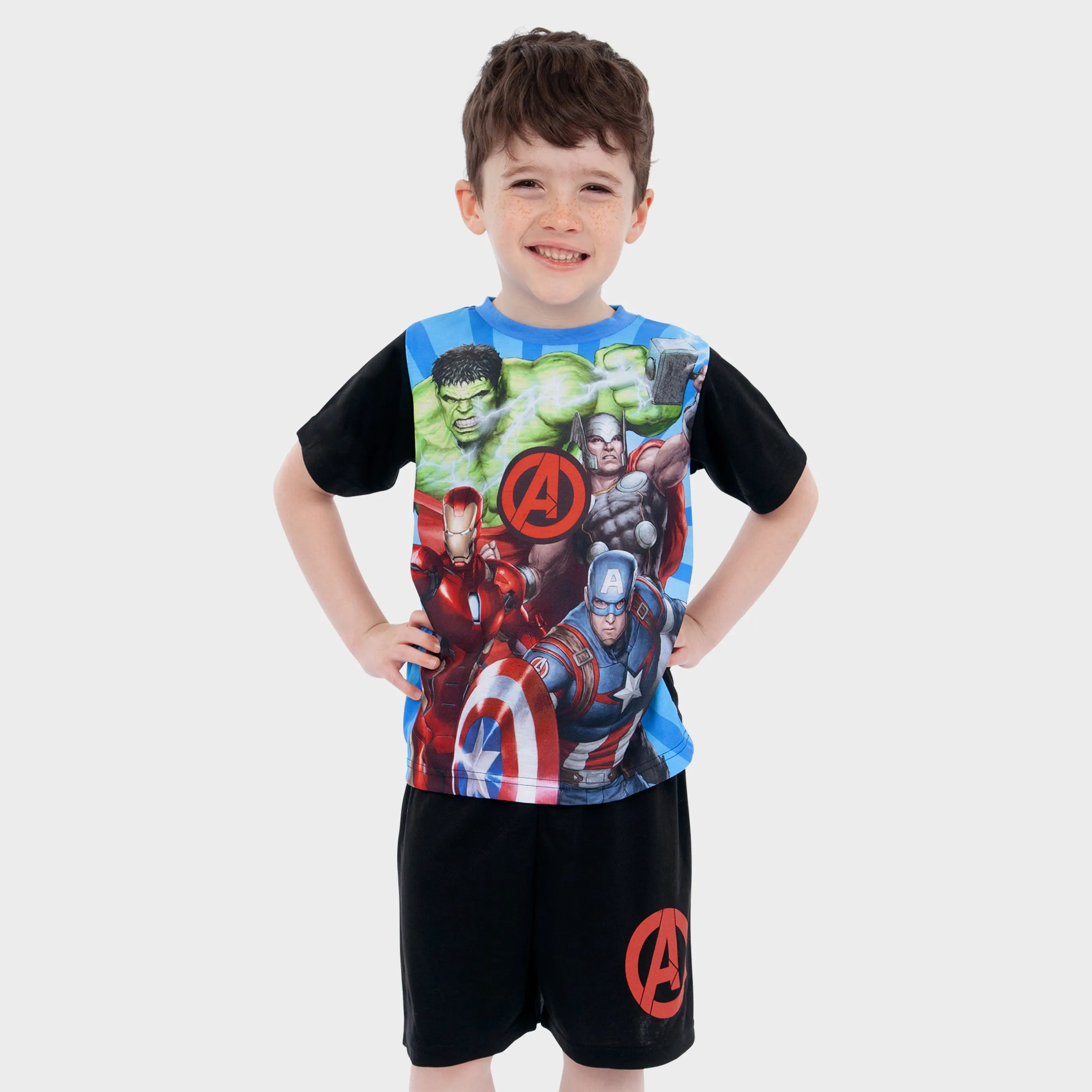 Marvel Avengers Short Pajamas