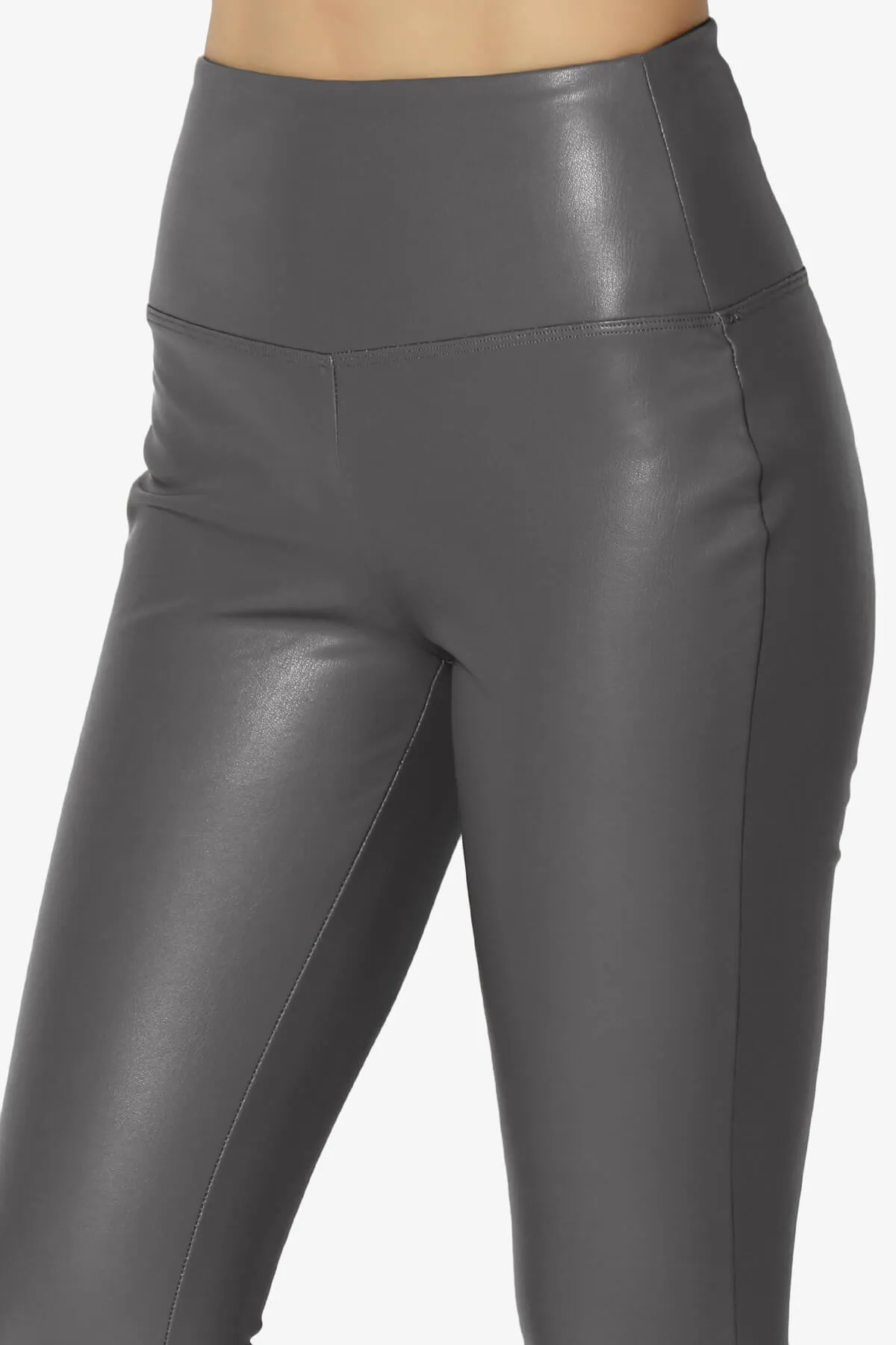 Mayari High Rise Faux Leather Leggings