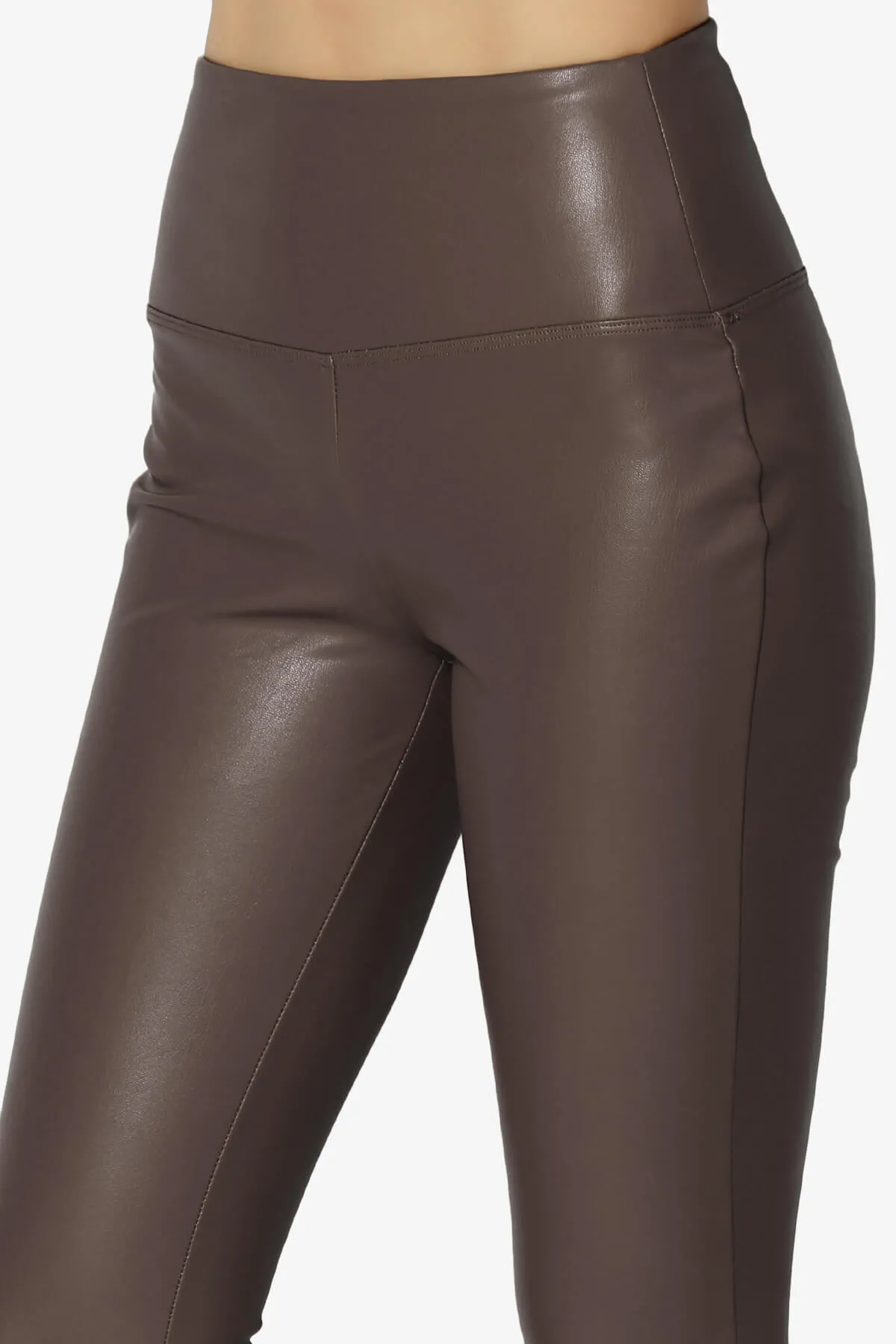 Mayari High Rise Faux Leather Leggings