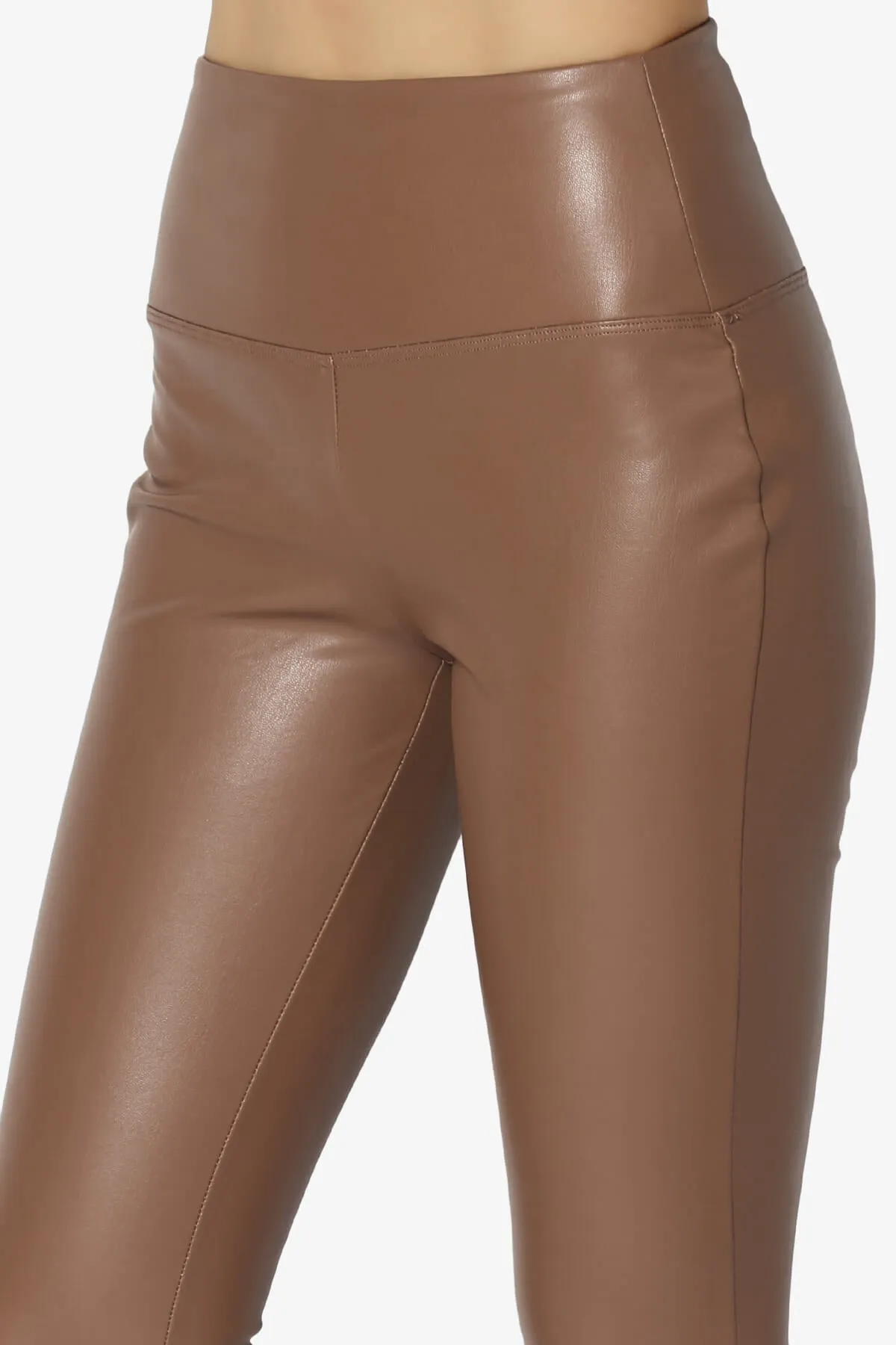 Mayari High Rise Faux Leather Leggings
