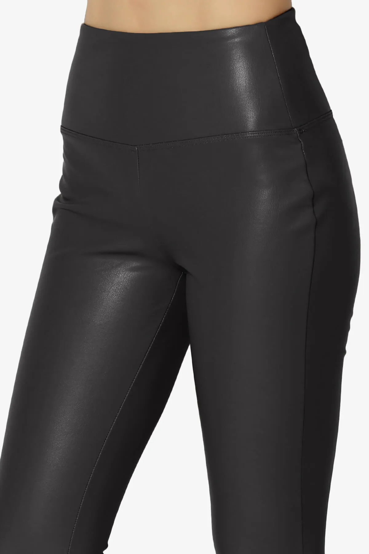Mayari High Rise Faux Leather Leggings