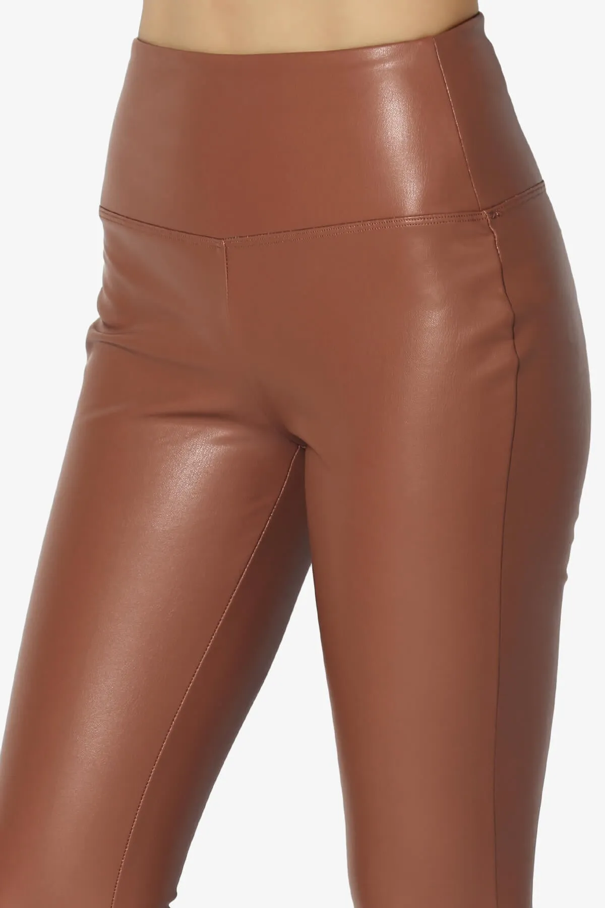 Mayari High Rise Faux Leather Leggings