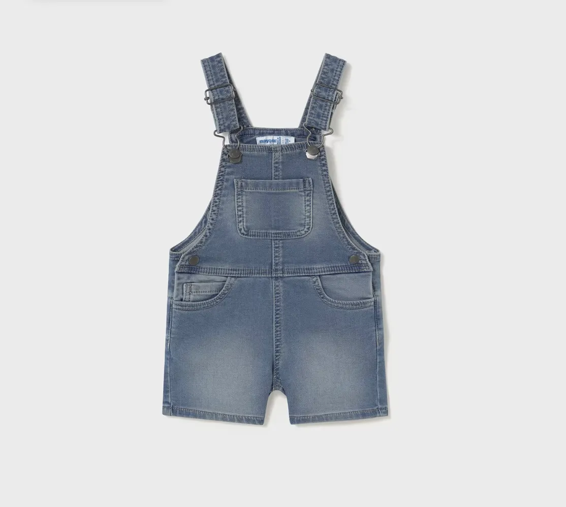Mayoral Baby Denim Overalls
