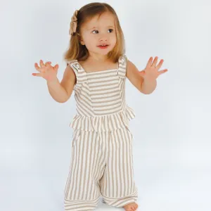 Mayoral Girls Striped Top & Trousers