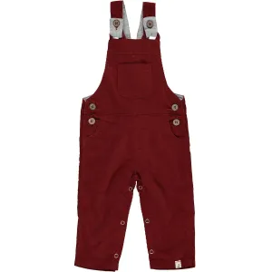 Me & Henry Jellico Woven Overalls - Red