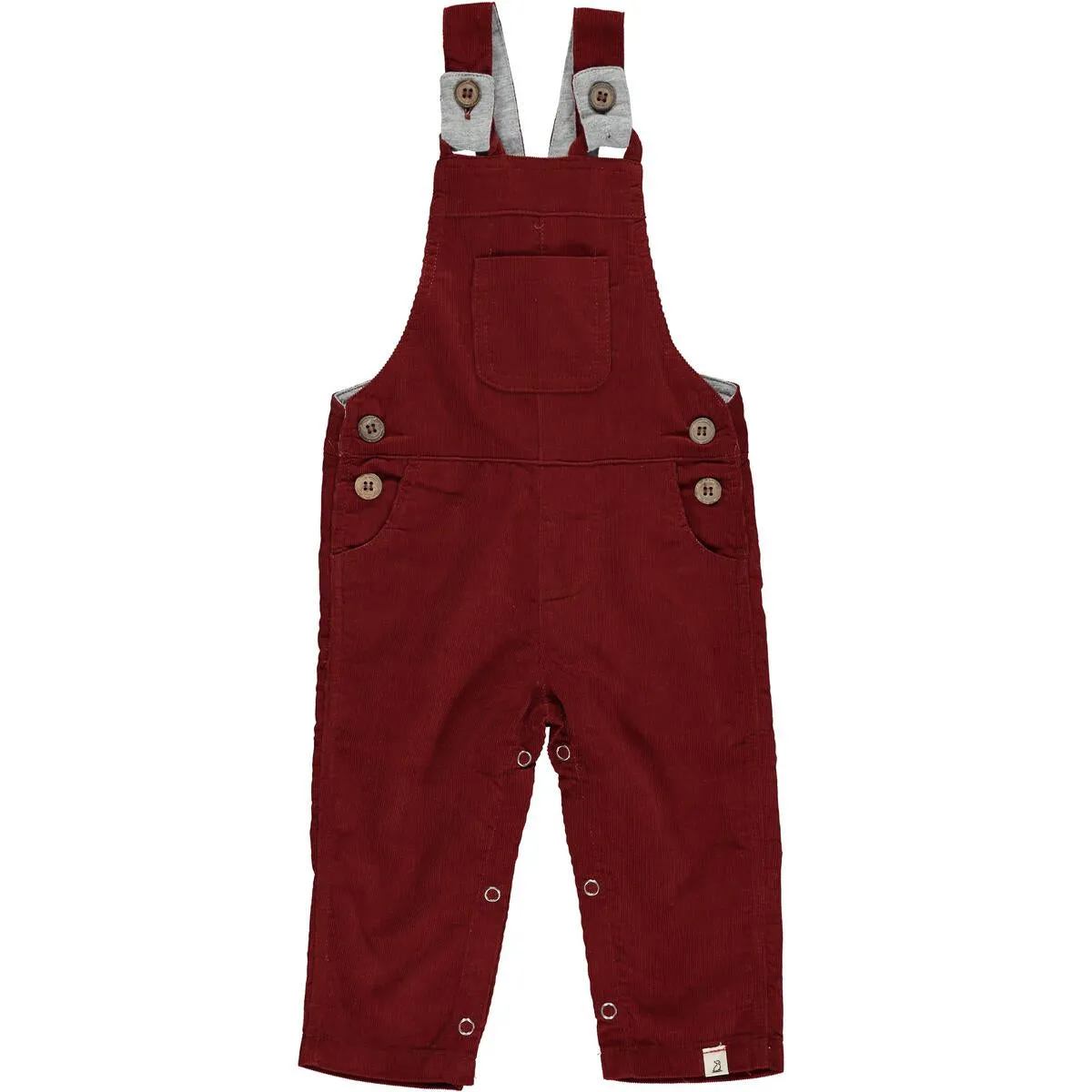 Me & Henry Jellico Woven Overalls - Red