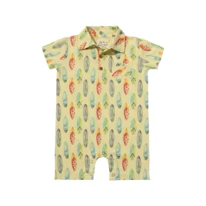 Me & Henry Molokai Romper - Lemon Surfboards