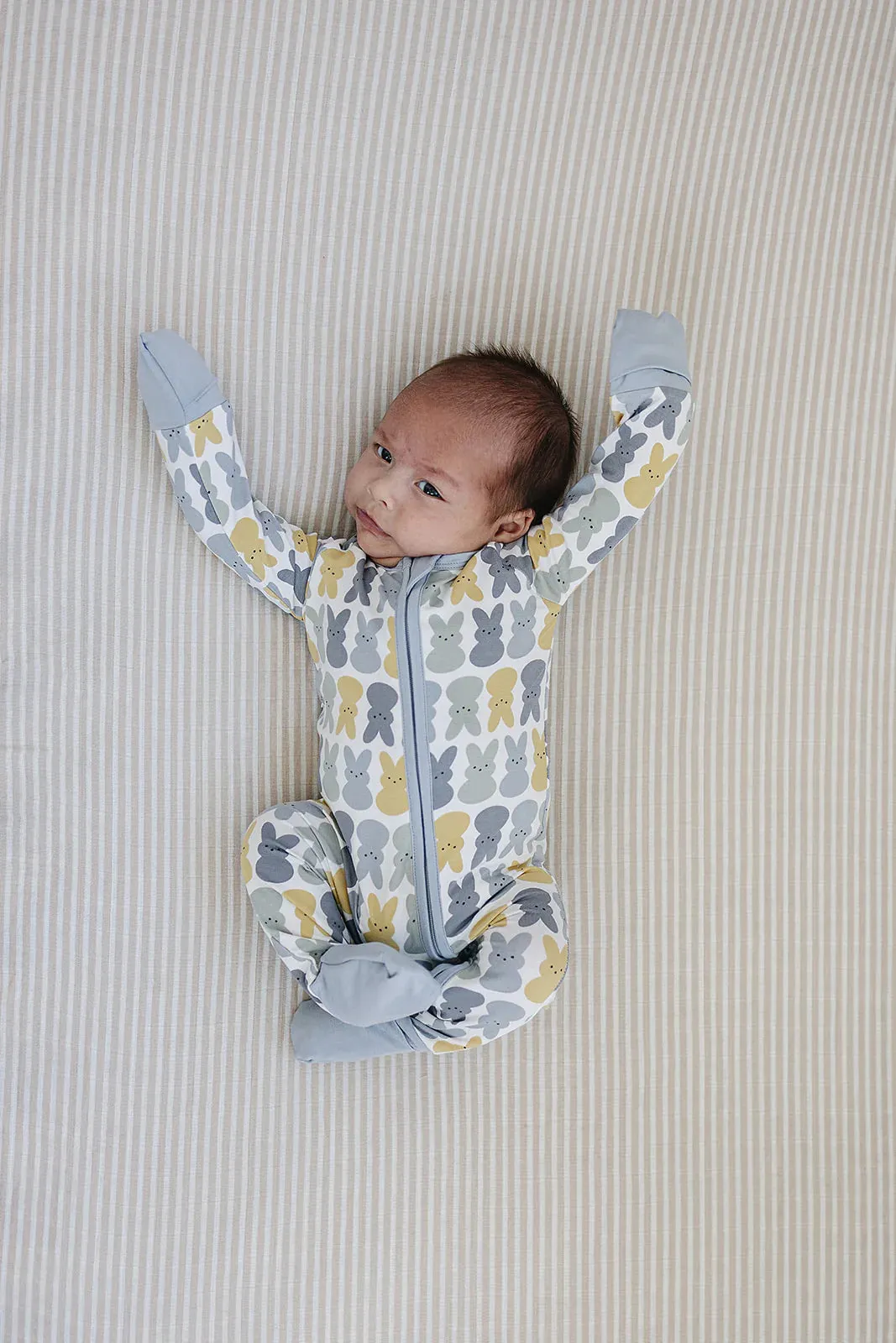Mebie Baby  Bamboo Easter Bunny Zipper Sleeper