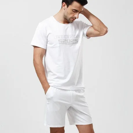 Men Sleepwear Comfortable Lounge Pyjama Set