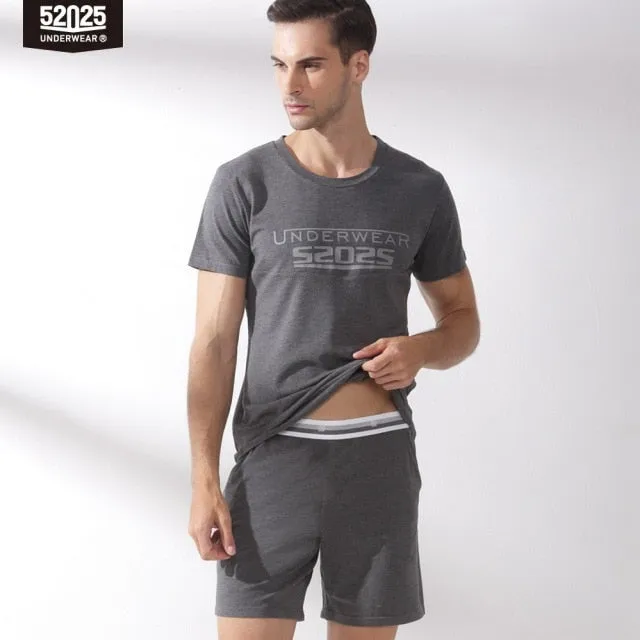 Men Sleepwear Comfortable Lounge Pyjama Set