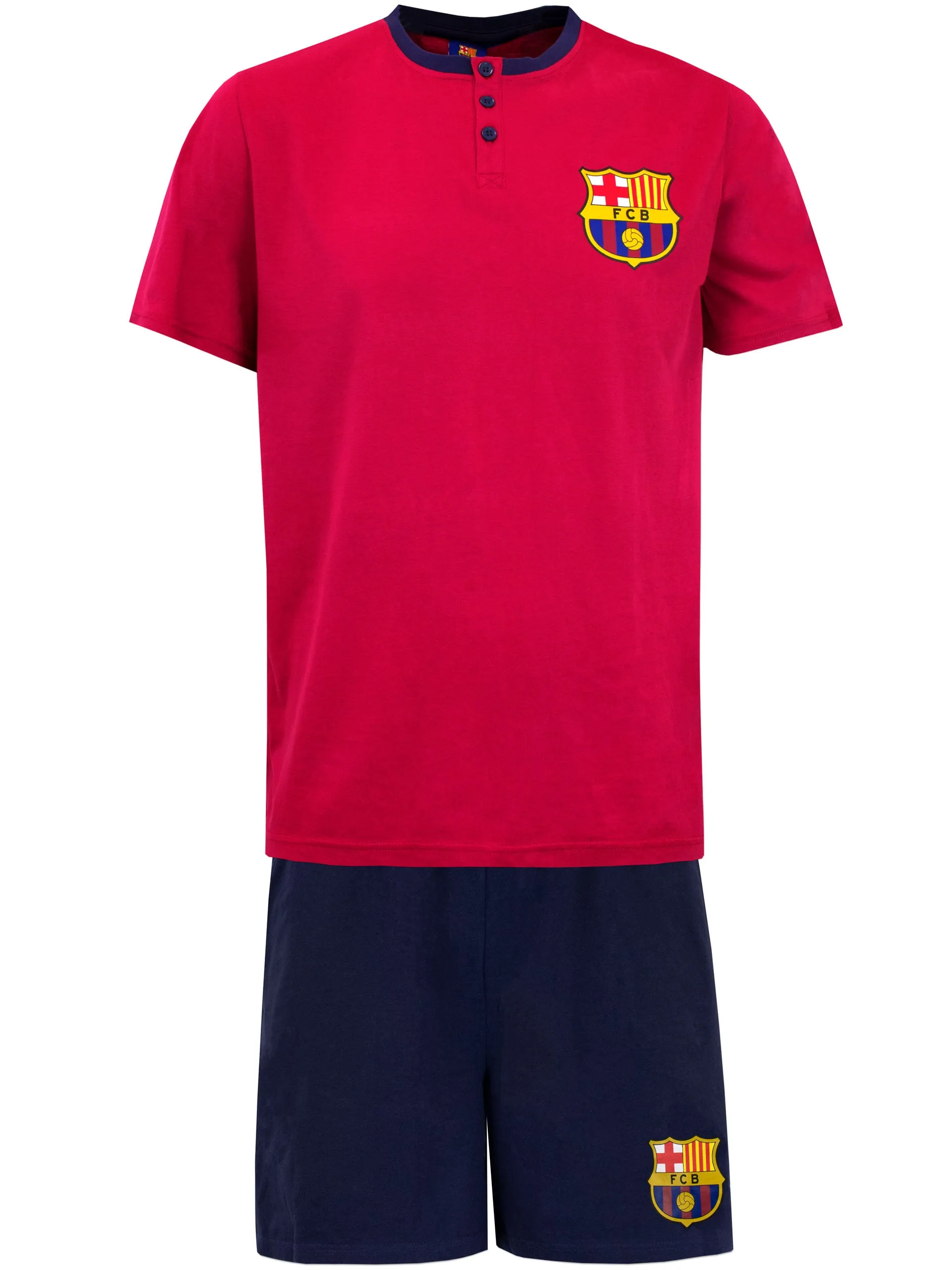 Mens Barcelona Short Pajamas