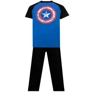 Mens Captain America Pajamas