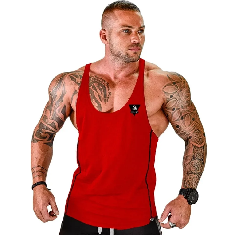 Men's Cotton Bodybuilding Tank top