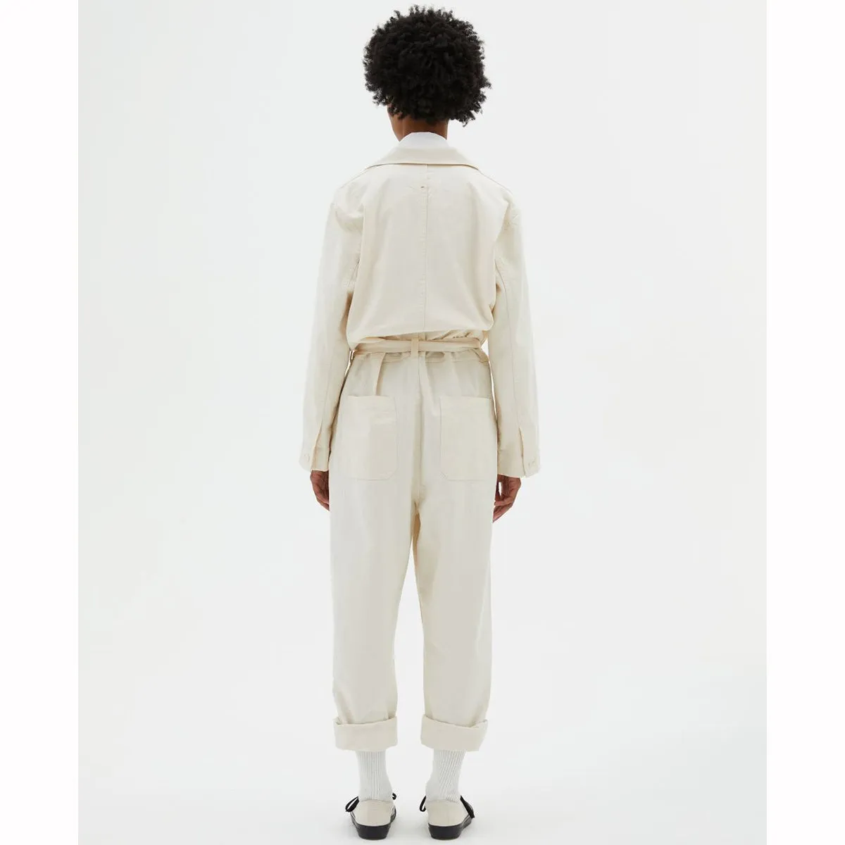 MHL W'  Overalls Workwear Cotton Twill Off White