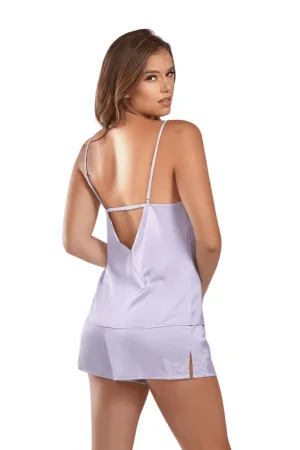 Mia Cami Shorts Set - Lilac