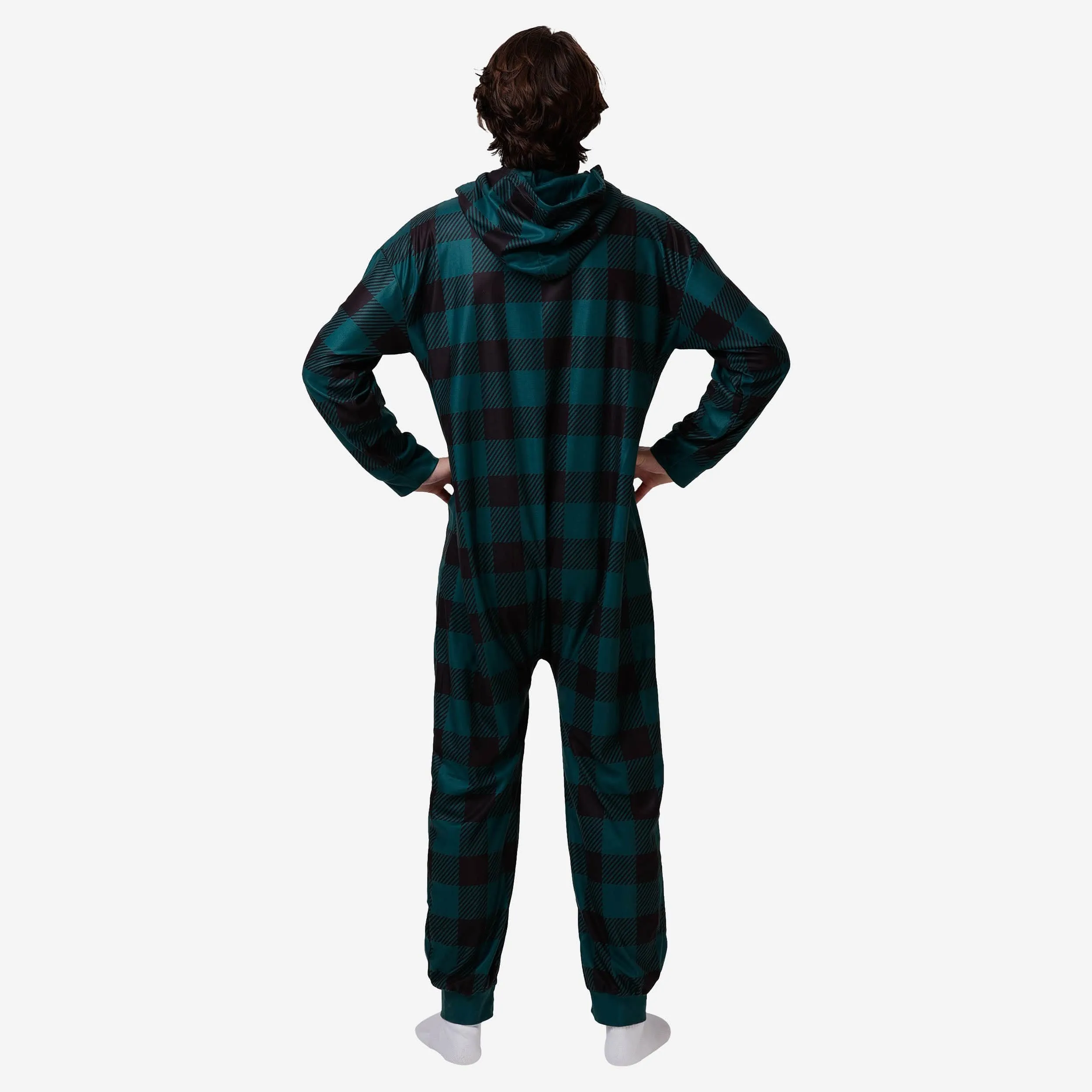 Michigan State Spartans Plaid One Piece Pajamas