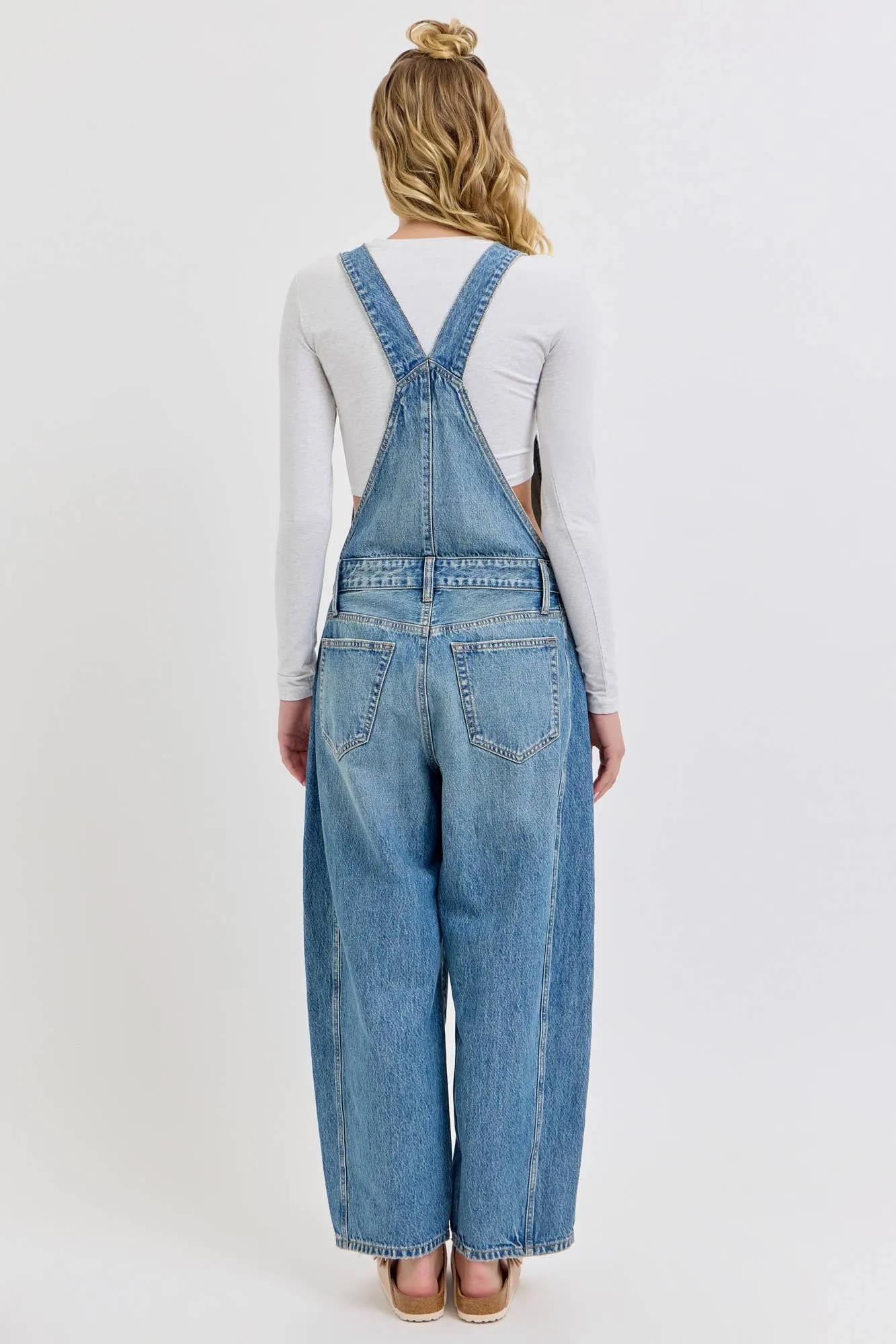 Mid Waisted Barrel Cello Overalls