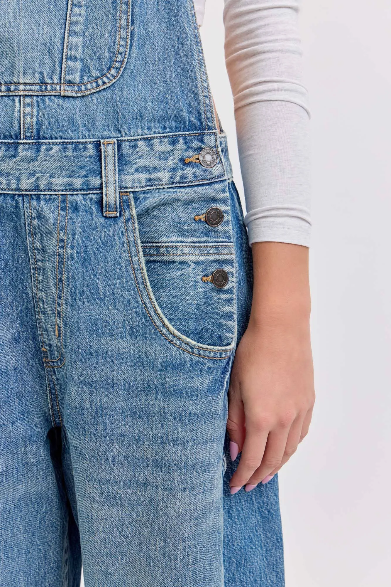 Mid Waisted Barrel Cello Overalls