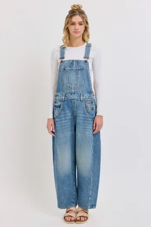 Mid Waisted Barrel Cello Overalls