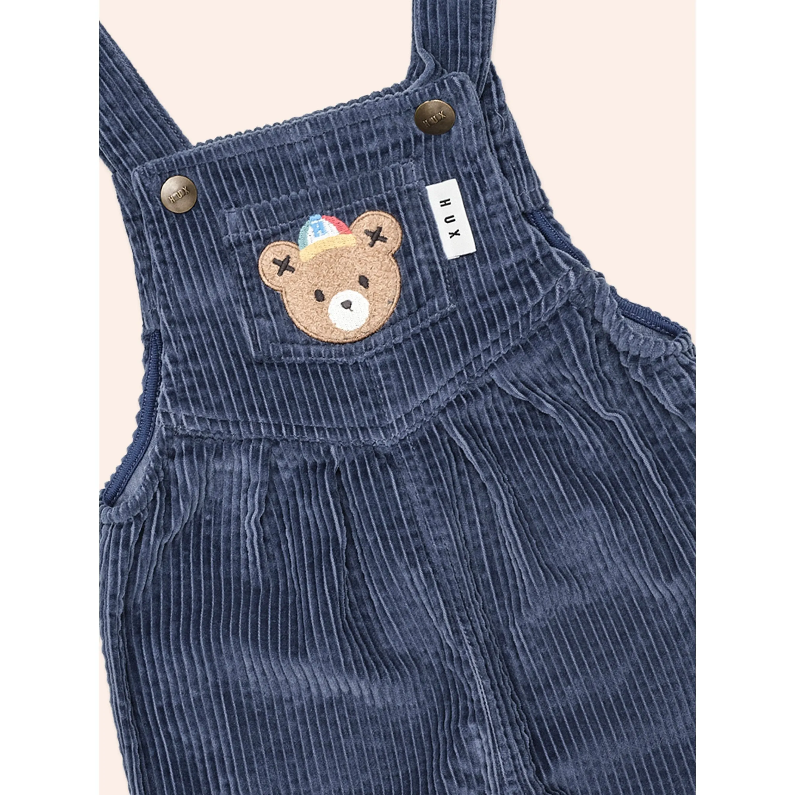 Midnight Cord Overalls