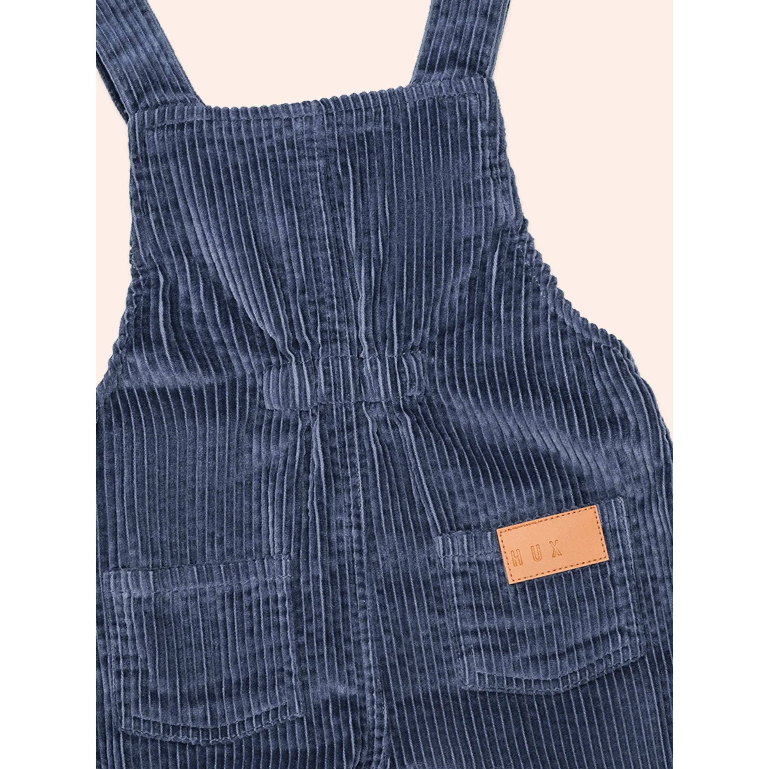 Midnight Cord Overalls