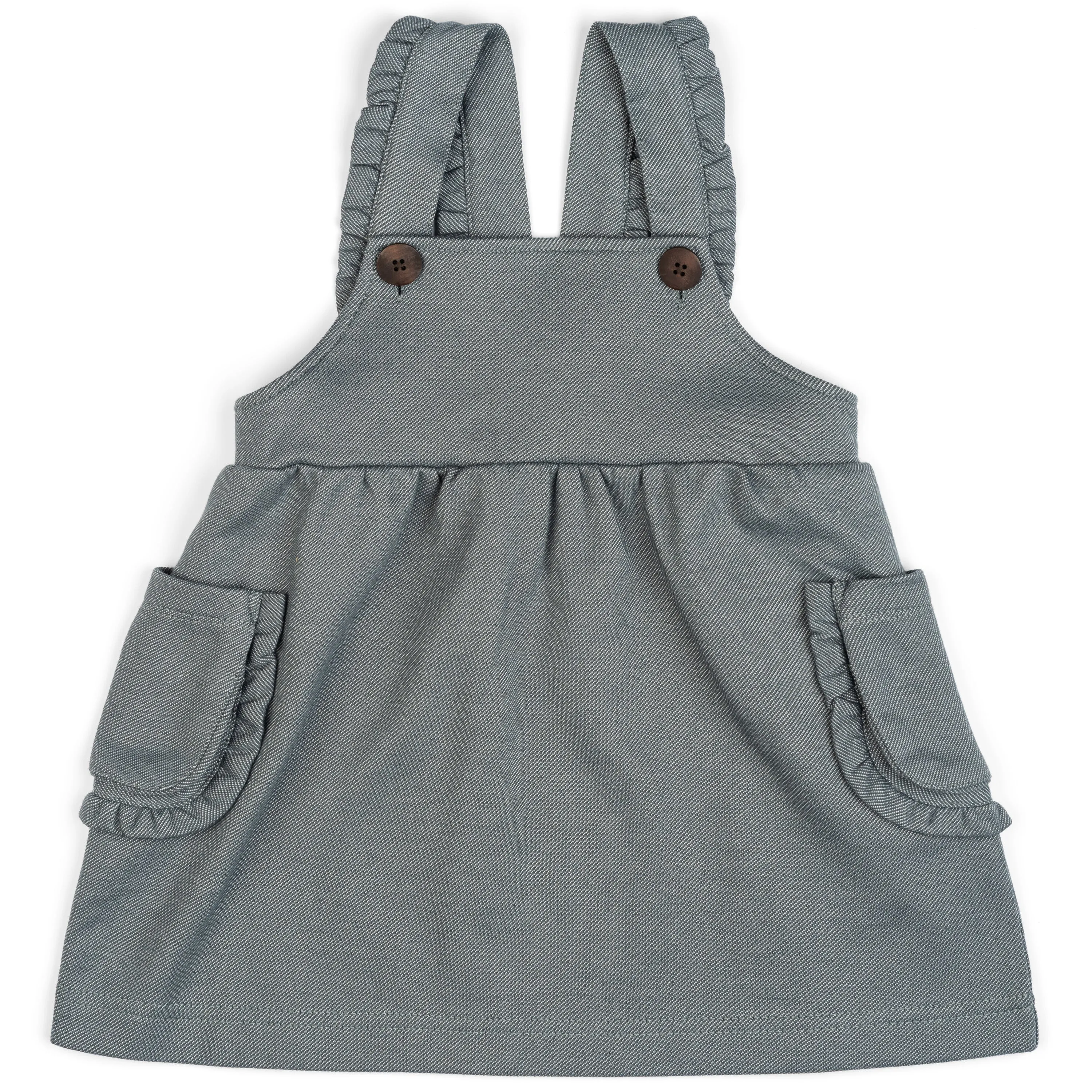 Milkbarn - Organic Overall Dress - Denim