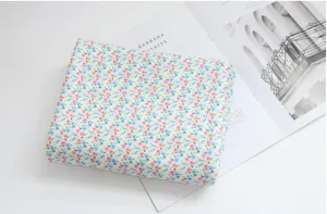 Mini Flowers Polyester Knit Fabric - In 6 Colors- 57 Inches Wide - By the Yard / 54506