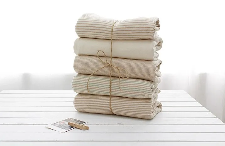 Mini-Stripe Cotton Jersey Knit - 5 Styles - By the Yard / 71773