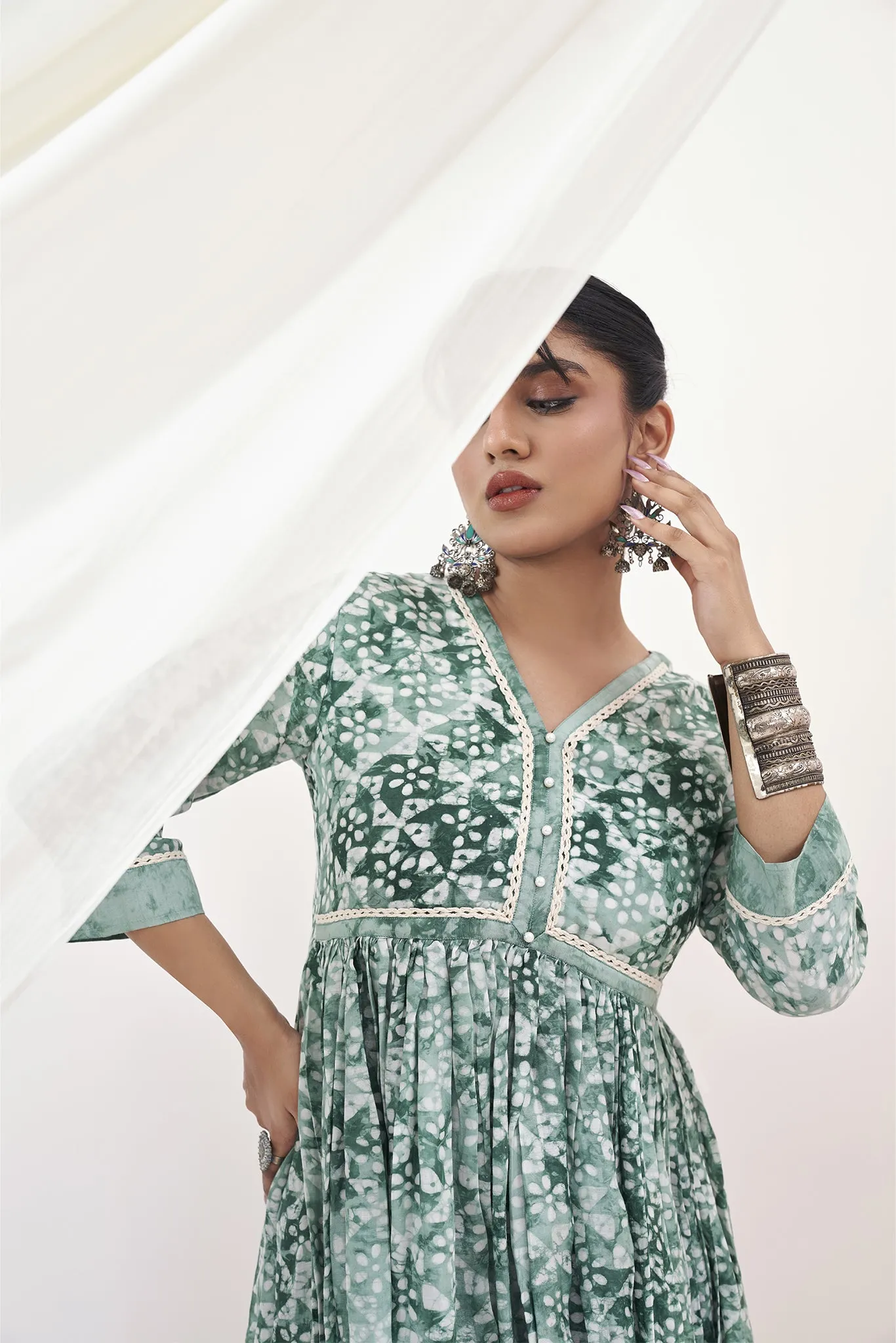 MIREA -  Prizm printed - kurta set