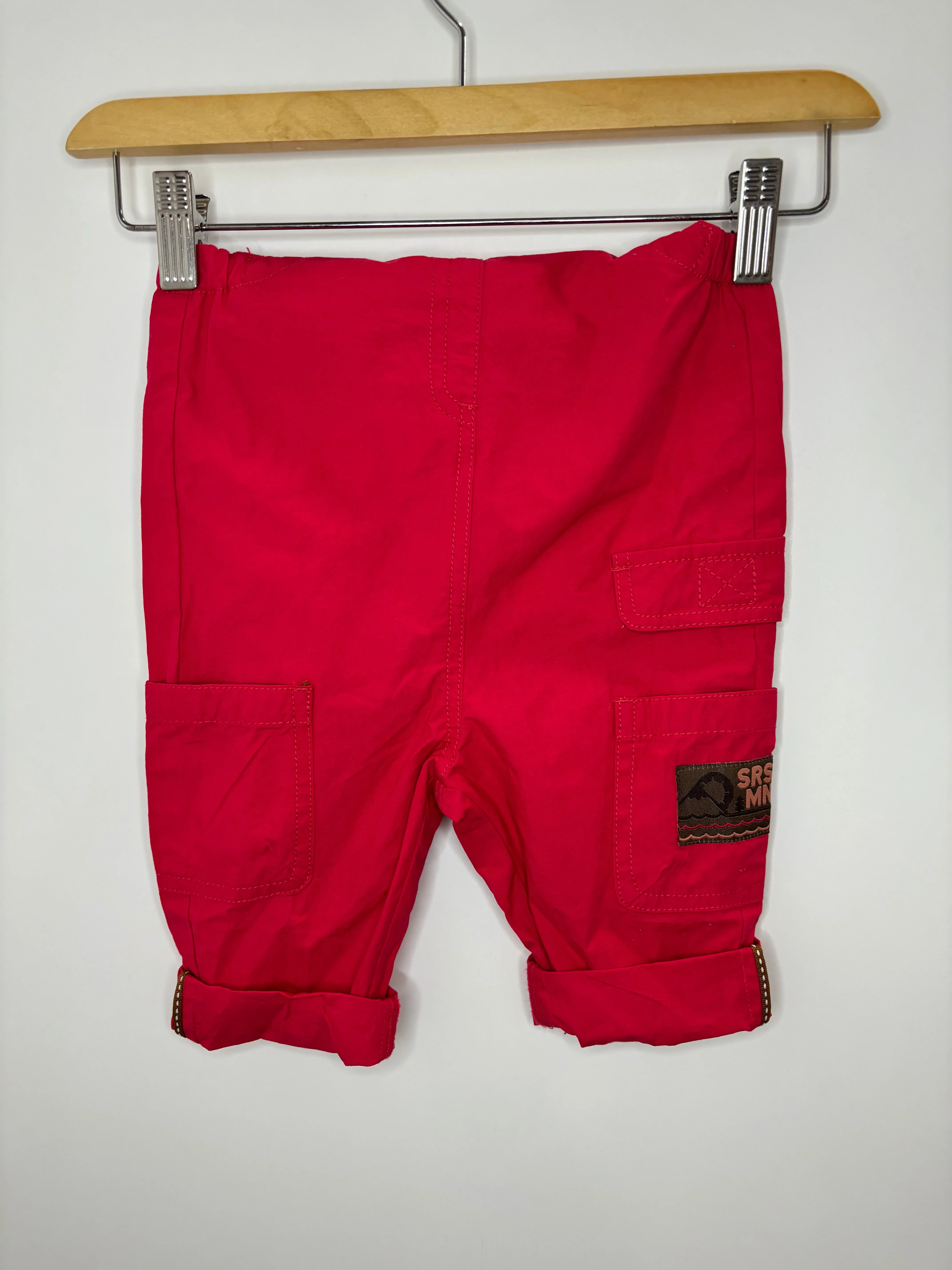 MISFIT ITEM - The Parker Khaki Overalls - Pink - BABY // Size 9-12 months