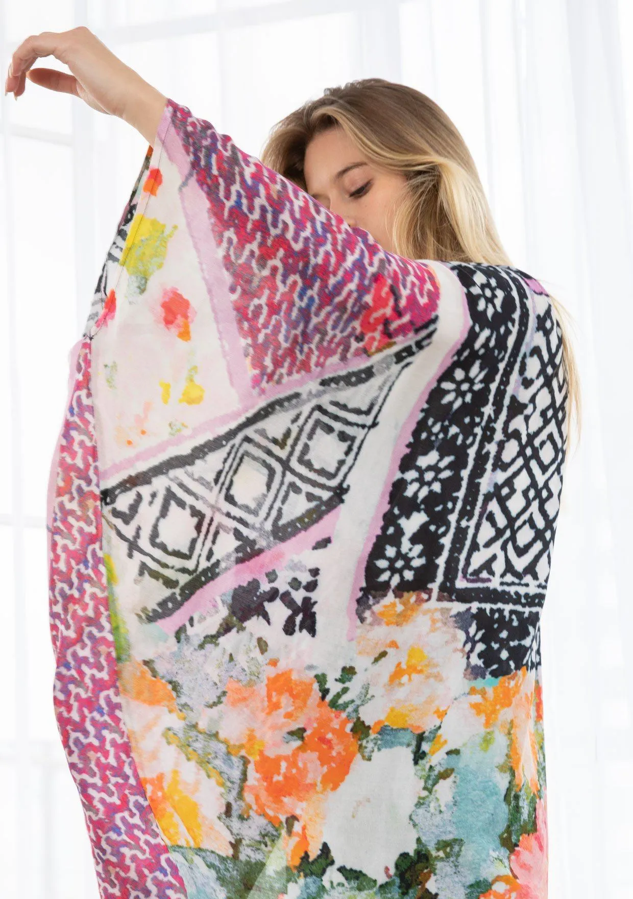 Mixing It Up Kimono