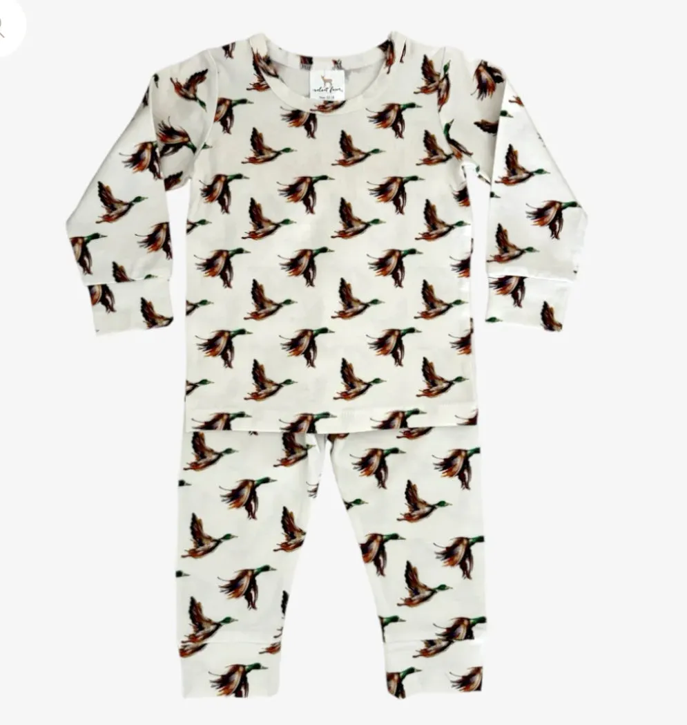 Modal Two Piece Pajama Set - In Flight