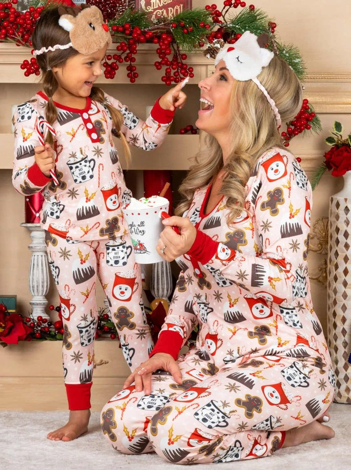 Mommy and Me "Let's Snuggle" Pajama's
