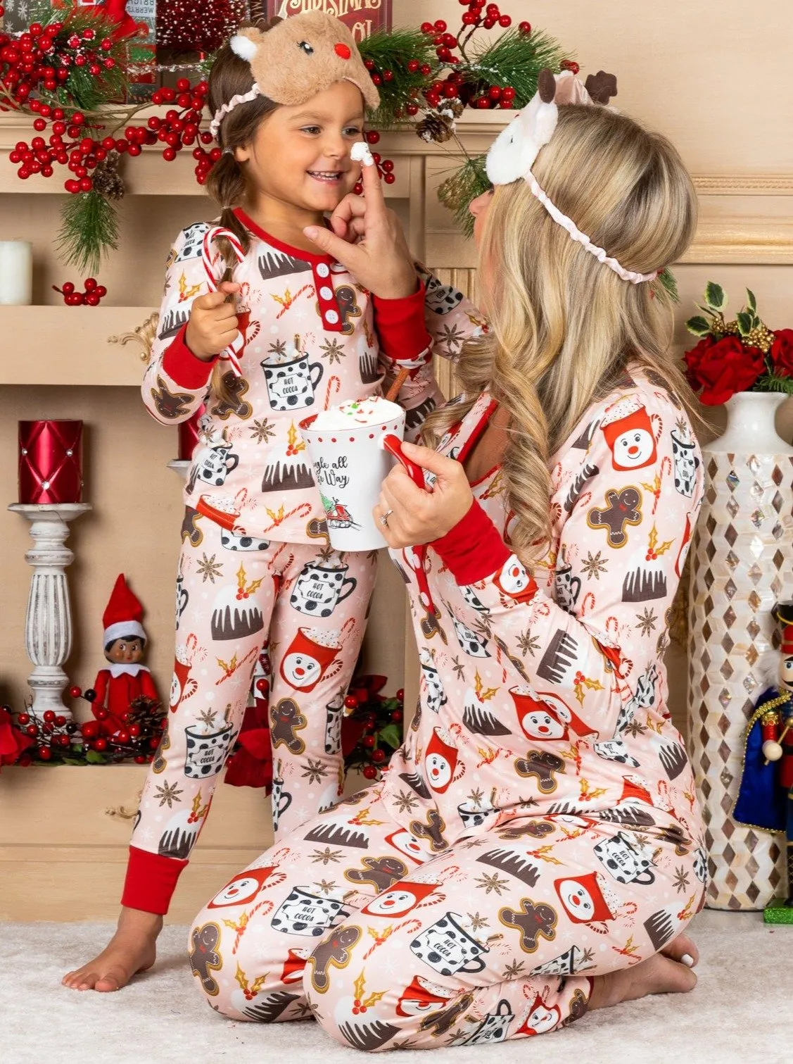 Mommy and Me "Let's Snuggle" Pajama's