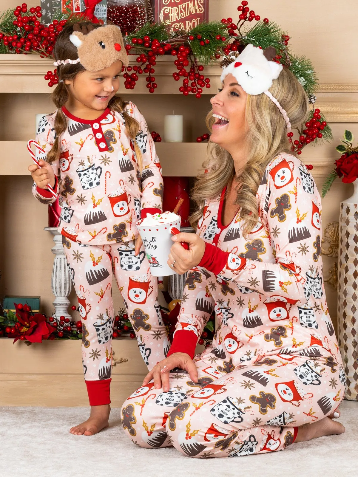 Mommy and Me "Let's Snuggle" Pajama's