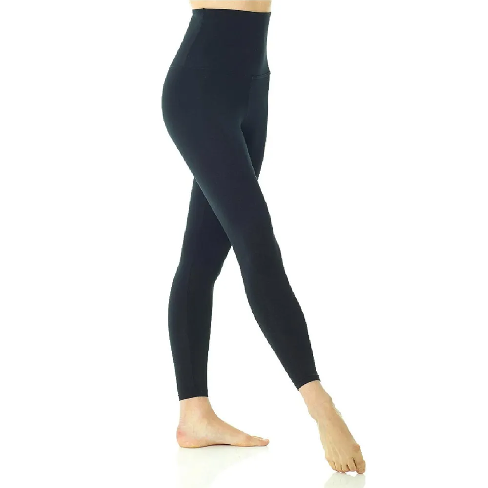 Mondor 3539 High Waist Dance Leggings - Black ADULT