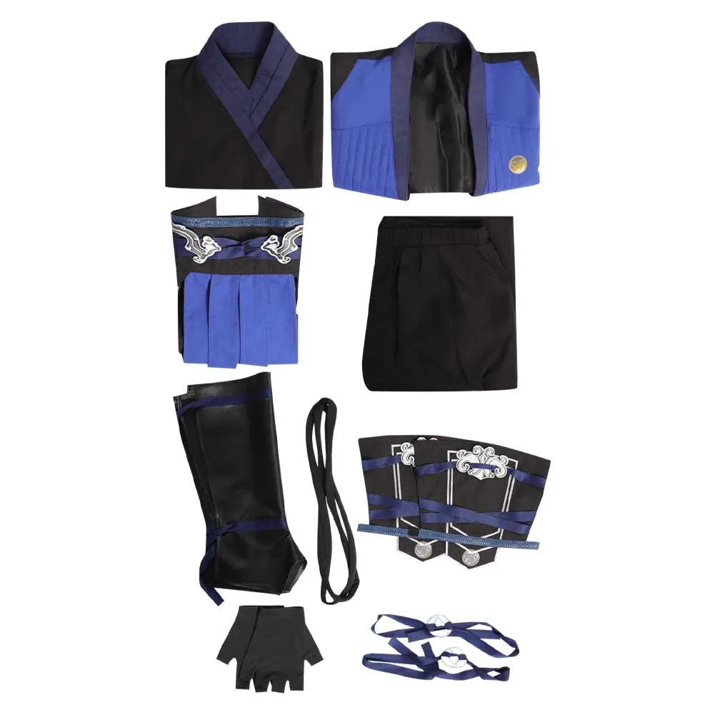Mortal Kombat Sub-Zero Cosplay Costume Outfits Halloween Carnival Suit