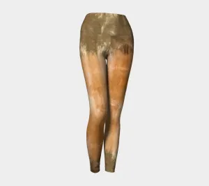 Moss and Sand Tie Dye Leggings